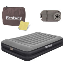 Materac dmuchany 203x152x46 cm z wbudowaną pompką elektryczną Bestway 67403