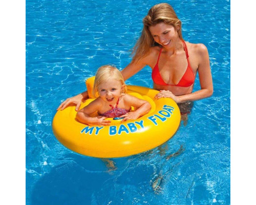 Плотик надувний Intex 56585 My baby float, 70 см