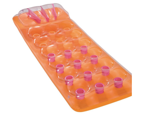 Матрац надувний для плавання Bestway 43015 помаранчевий, 188 x 71 см