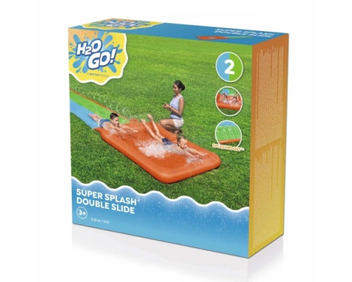 Гірка водна подвійна BESTWAY 52633 H2Ogo, 531 см