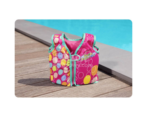 Жилет для плавання Bestway 32176 розмір S/M, рожевий