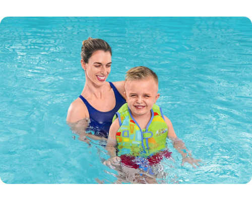 Жилет для плавання Bestway 32177 розмір M/L, зелений