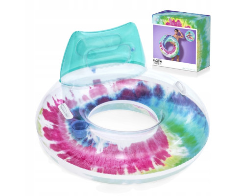 Коло надувне зі спинкою Bestway 43637, 118 см