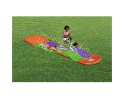 Гірка водна подвійна BESTWAY SplashCoaster, 488 см