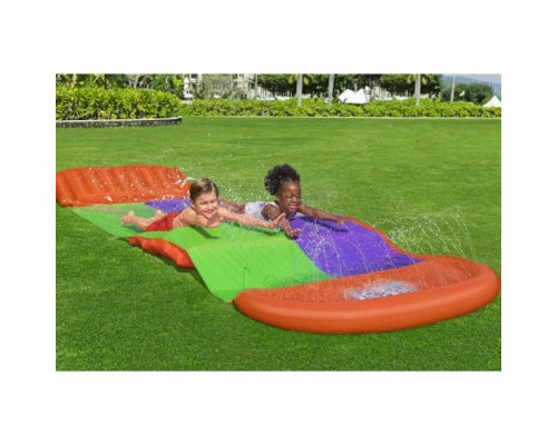 Гірка водна подвійна BESTWAY SplashCoaster, 488 см