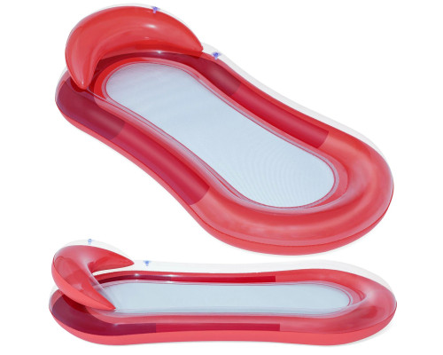 Матрац надувний для плавання Bestway 43103 червоний, 160 х 84 см