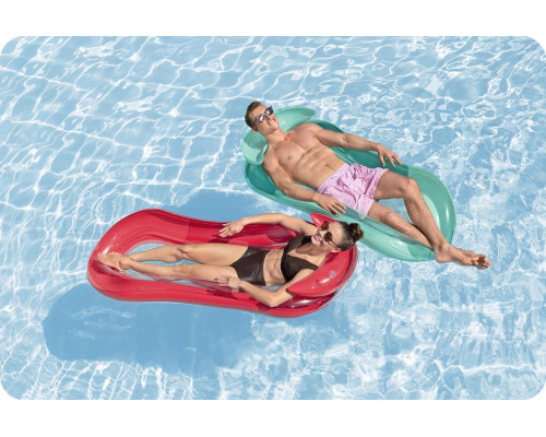 Матрац надувний для плавання Bestway 43103 червоний, 160 х 84 см