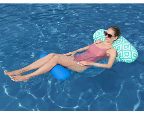 Матрац надувний для плавання Bestway 43555 Comfort Plush, 145 х 87 см