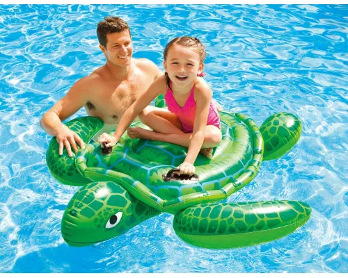 Пліт надувний для плавання Intex 57524 Черепаха, 150 х 127 см