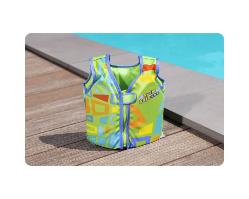 Жилет для плавання Bestway 32176-01 S/M, зелений