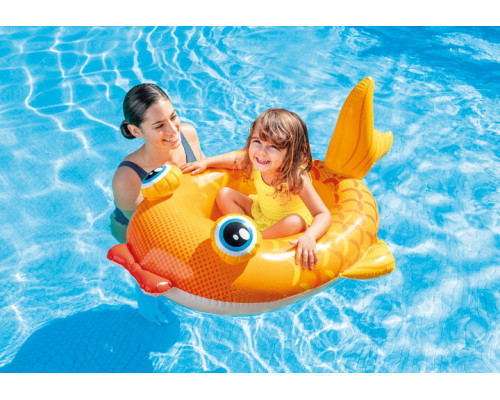 Пліт надувний для басейну Intex 59380 Риба, 117 x 114 см