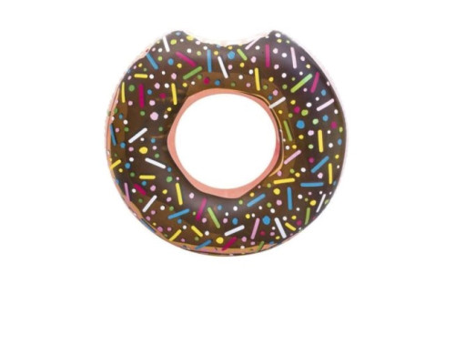 Коло надувне для плавання Bestway 36118 Шоколадний донат, 107 см