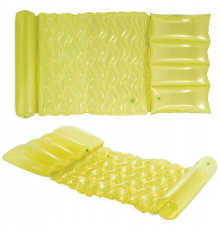 Матрац надувний для плавання Intex 58725 лимонний, 173 х 89 см