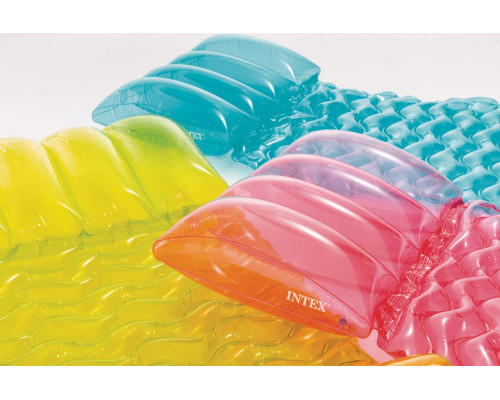 Матрац надувний для плавання Intex 58725 лимонний, 173 х 89 см