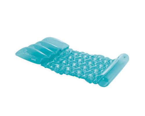 Матрац надувний для плавання Intex 58725 блакитний, 173 х 89 см