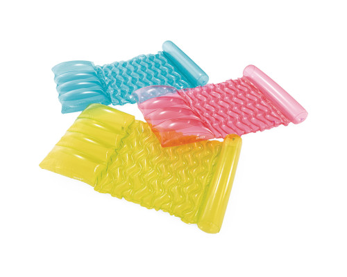 Матрац надувний для плавання Intex 58725 блакитний, 173 х 89 см