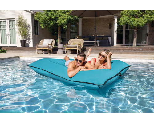 Матрац надувний для плавання Intex Luxe Lounge 56794 бірюзовий, 198 х 157 см