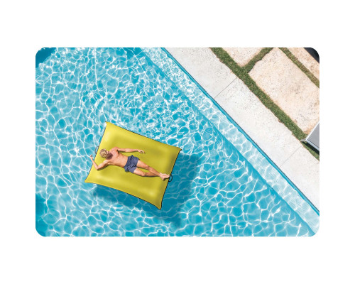 Матрац надувний для плавання Intex Luxe Lounge 56794 жовтий, 198 х 157 см