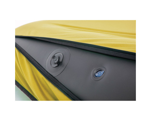 Матрац надувний для плавання Intex Luxe Lounge 56794 жовтий, 198 х 157 см