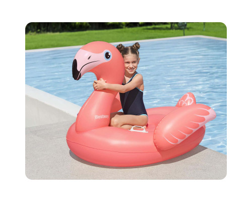 Пліт надувний Bestway 41525 Фламінго 138 x 107 см