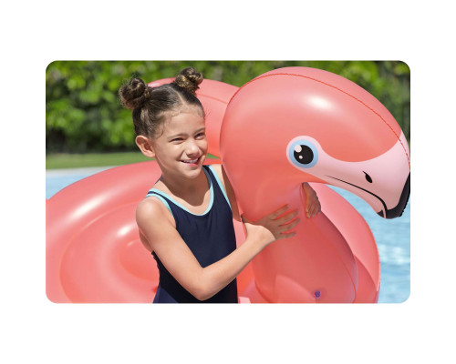 Пліт надувний Bestway 41525 Фламінго 138 x 107 см