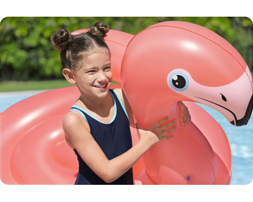 Пліт надувний Bestway 41525 Фламінго 138 x 107 см