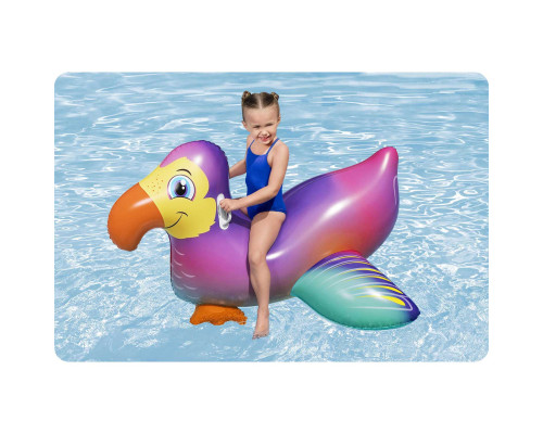 Dmuchany materac do pływania dla dzieci tukan wodny 141cm Bestway