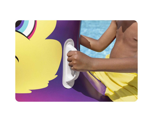 Dmuchany materac do pływania dla dzieci tukan wodny 141cm Bestway