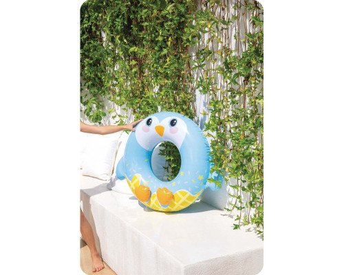 Коло надувне для плавання INTEX 59266 Пінгвін, 99 х 76 см