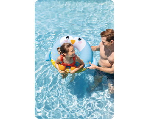 Коло надувне для плавання INTEX 59266 Пінгвін, 99 х 76 см