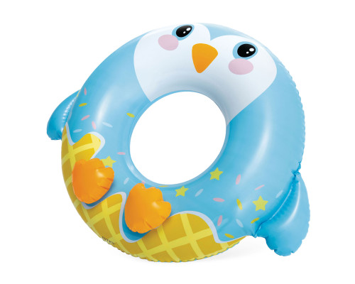 Коло надувне для плавання INTEX 59266 Пінгвін, 99 х 76 см