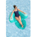 Крісло надувне для плавання Bestway Comfort Plush Pro 43719 145 х 120 см, бірюзове