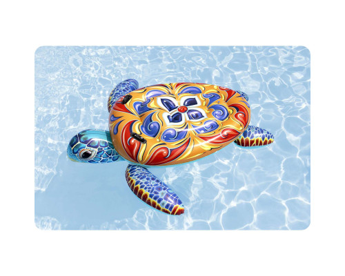 Пліт надувний для плавання Bestway 41523 Черепаха, 186 х 168 см