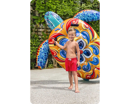 Пліт надувний для плавання Bestway 41523 Черепаха, 186 х 168 см