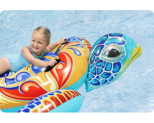 Пліт надувний для плавання Bestway 41523 Черепаха, 186 х 168 см