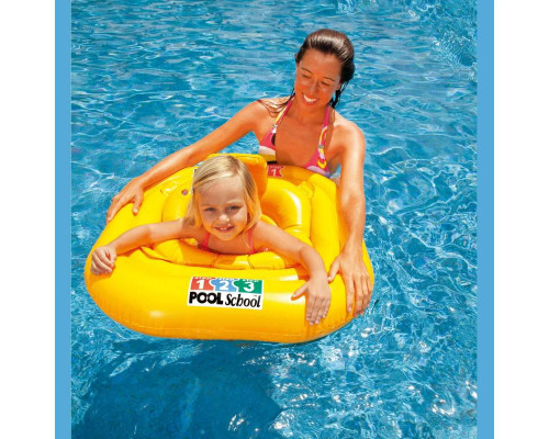 Пліт надувний для басейну Intex 56587 Pool School, 79 x 79см