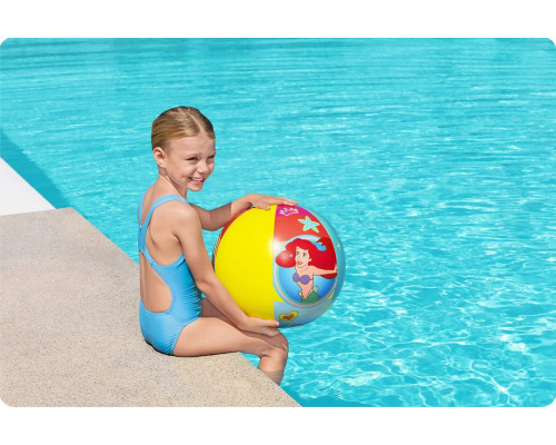 М'яч надувний пляжний Bestway 91042 Принцеси Дісней, 51 см