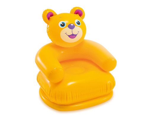 Крісло надувне для дітей INTEX 68556 Веселий ведмедик 65 х 64 х 72 см