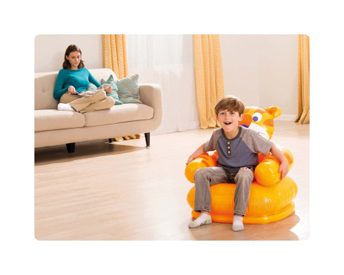 Крісло надувне для дітей INTEX 68556 Веселий ведмедик 65 х 64 х 72 см