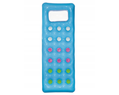 Матрац надувний пляжнийз віконцем Bestway 43040 синій, 188 x 71 см