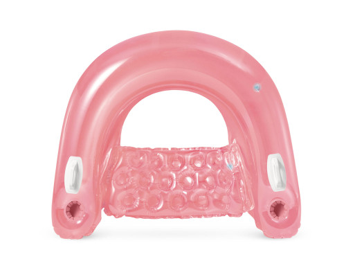 Крісло надувне для плавання INTEX 58859 рожеве 147 х 99 см