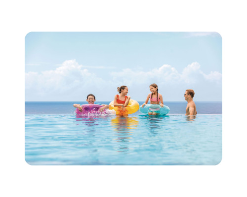 Коло надувне для плавання INTEX 59260 помаранчеве, 76 см