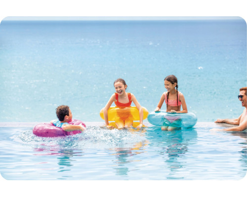 Коло надувне для плавання INTEX 59260 помаранчеве, 76 см