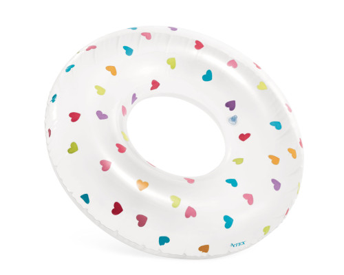 Коло надувне для плавання INTEX 59259 Серця, 81 см