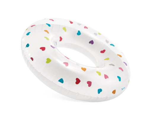 Коло надувне для плавання INTEX 59259 Серця, 81 см