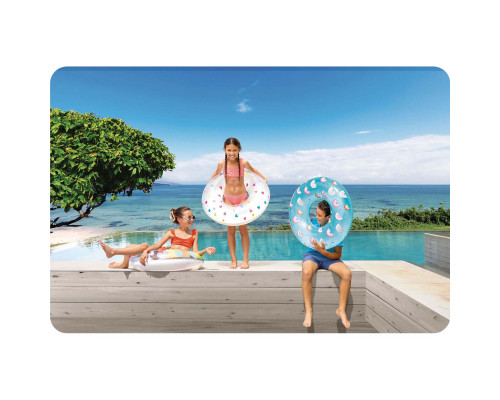 Коло надувне для плавання INTEX 59259 Серця, 81 см