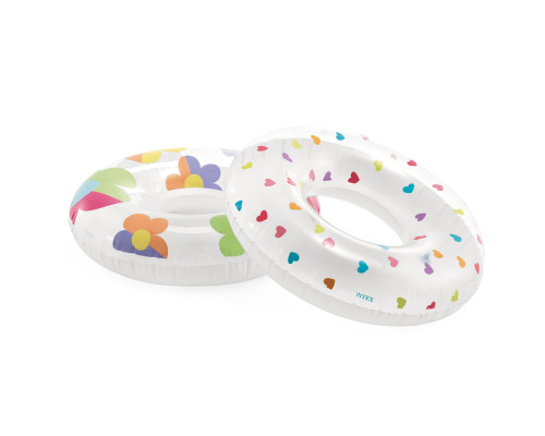 Коло надувне для плавання INTEX 59259 Серця, 81 см