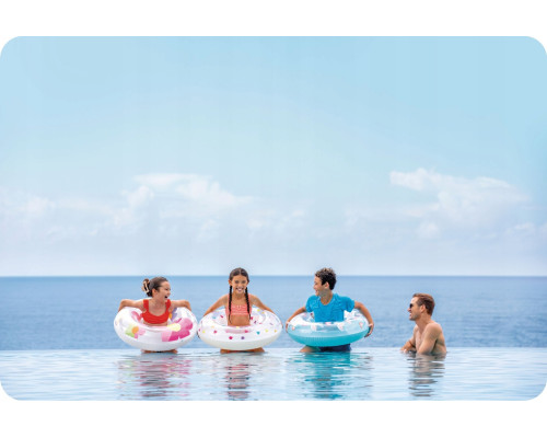 Коло надувне для плавання INTEX 59259 Серця, 81 см