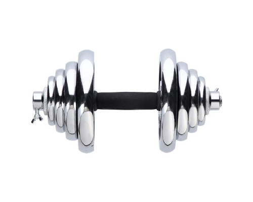 Гантелі розбірні хромовані в кейсі HMS STC50 50 кг