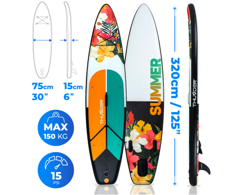 Надувна SUP дошка (Сапборд) THUNDER NOX 320
